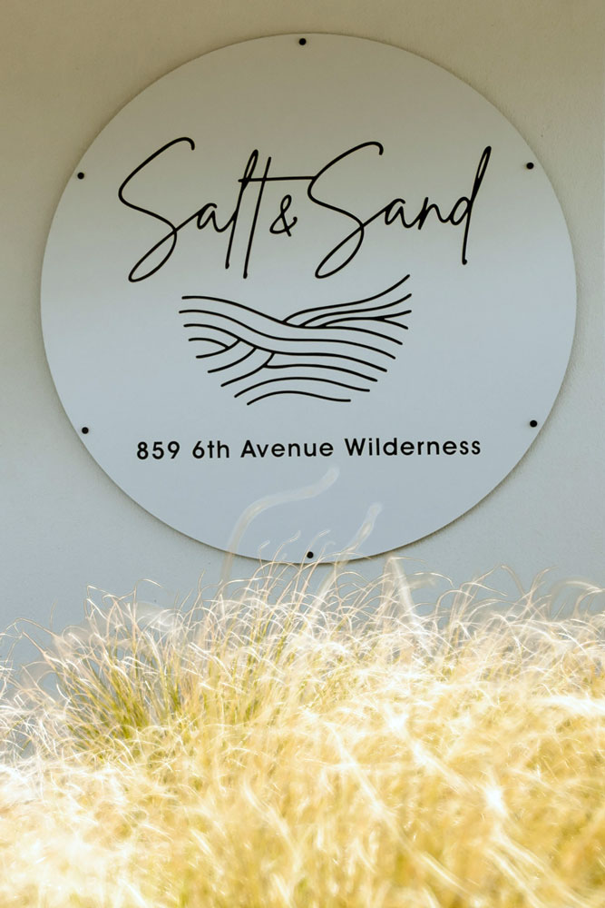Salt and sand